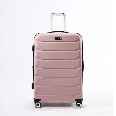 China Travel Factory Price Travel Style Luggage Bag Bottom Set Carry On Suitcase for sale