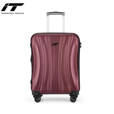 China New Design Trendy Carry On Luggage Travel Bottom 20/25/29 Inch 3 Pieces Trolley Luggage Travel Business Set for sale