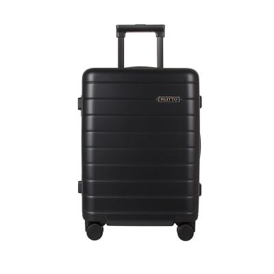 China Latest Design Lightweight Wholesale PC Classic Style Luggage 20/24 Inch Travel Trolley Suitcse Hard Luggage for sale