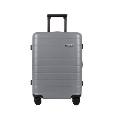 China Latest Design Lightweight Wholesale PC Classic Style Luggage 20/24 Inch Travel Trolley Suitcse Hard Luggage for sale