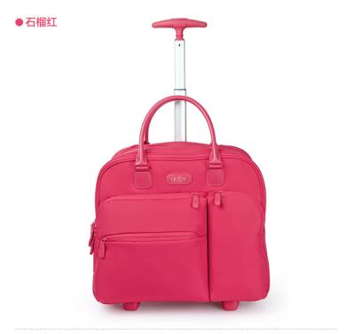 China Waterproof Oxford Cloth Business Bag Trolley Luggage Trolley Soft Luggage Suitcase for sale