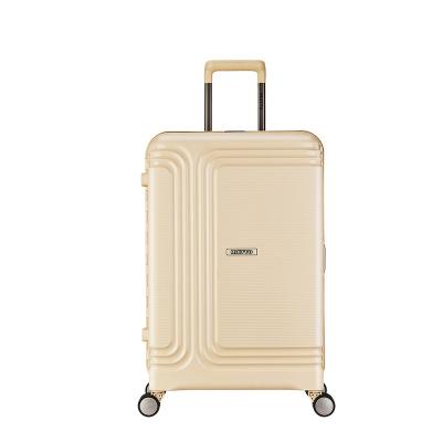 China Factory wholesale high quality pp business luggage travel suitcase 20/24/28 inch 3 pieces set hard trolley luggage for sale