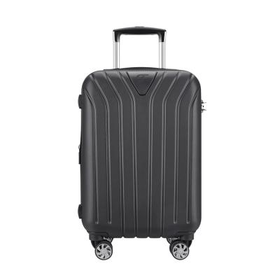 China ABS Student Trunk Suitcaseses Cases Unisex Luggage Travel Bags Suitcase Sets With Spinner 4 360 Degree Wheels for sale