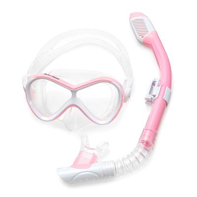 China Swimming Nose Snorkeling Gggles Equipment Full Dry Waterproof Mask Air Intake BONNY Children Snorkeling Swimming Diving for sale