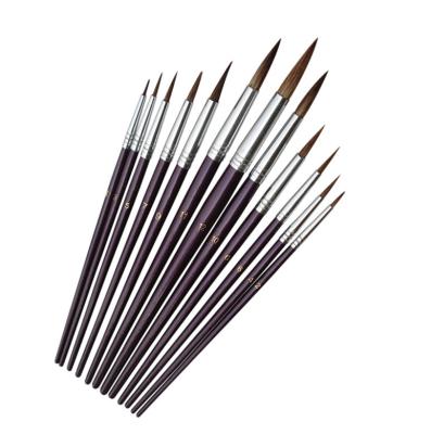 China School Bristle Artist Watercolour Brushes for sale