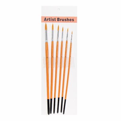 China Copper Ferrule Artist Watercolour Brushes for sale