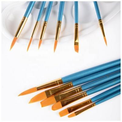 China 12 Size ASTM D'4236 2 Inch Artist Brush Set for sale