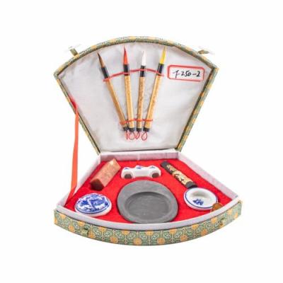 China Gift Packing Box Link Inkstone 4 Treasures Of Chinese Calligraphy for sale