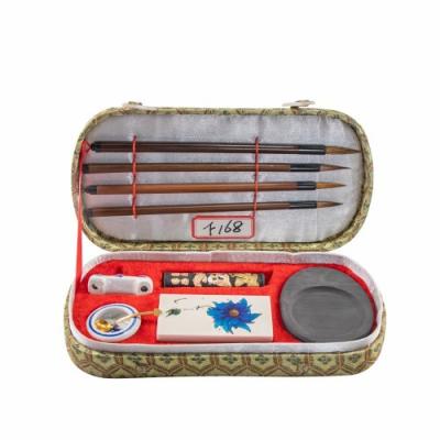 China Scholar Four Jewels Brush Four Treasures Of Study Link Paper Inkstone Set for sale