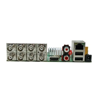 China 1080N Motion Detection Security Recording System DVR 8 Channel PCBA Motherboard for sale