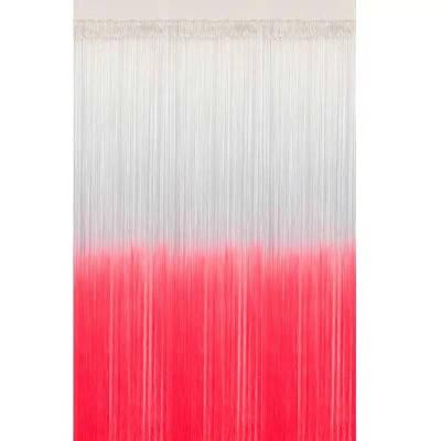 China Dense Decoration Polyester Gradient Color String Door Curtain Panels For Wedding, Decoration, Fly Screen for sale