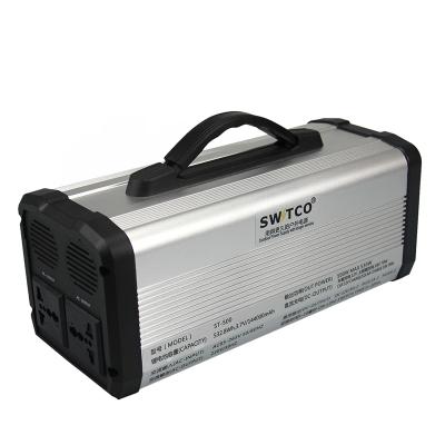 China Hot sale led waterproof 12v home power supply large capacity outdoor emergency power supply 532.8Wh 144000mAh for sale