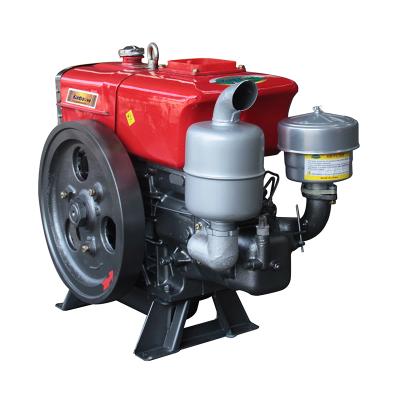 China 12hp four stroke water cooled water cooled single cylinder diesel engine for walking tractor boats for sale