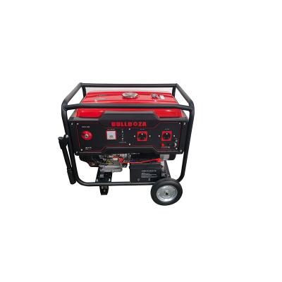 China Gasoline Generator AC Single Phase 8kw Electric Generator BD6500 Rates For 25L for sale