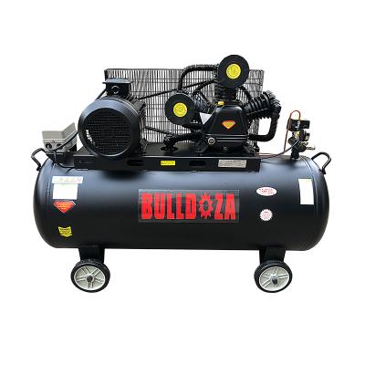 China 7.5HP 50Hz Industrial Belt Air-Compressor Lubricated Portable Air Compressor For Spray Painting for sale