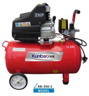 China 2HP 50l direct lubricated air compressor made in china Lubricated Air Compressors for sale