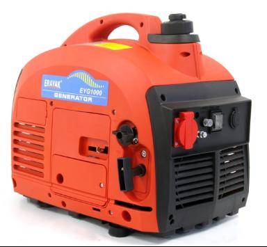 China Single Phase 2.8A 50Hz 750W Mini Portable Inverter Gasoline Generator KB1000i Super Silent 2.5L for sale