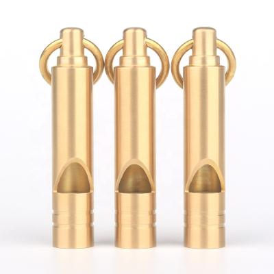 China Concise Style Whistle For Coaches Referee Military Police Security Metal Style Outdoor Sports Advantage Socor Soccer Basketball Concise Copper Basketball for sale