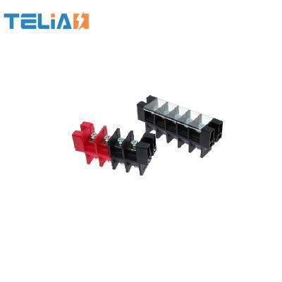 China Electrical Appliances 600V 40A 75A 100A 150A 180A 200A Power Custom Barrier High Current Terminal Blocks Screw Feed Through Terminal Block for sale