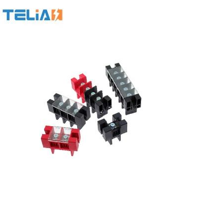 China Custom Electrical Appliances 600V 40A Ways Feed Through Terminal Blocks for sale