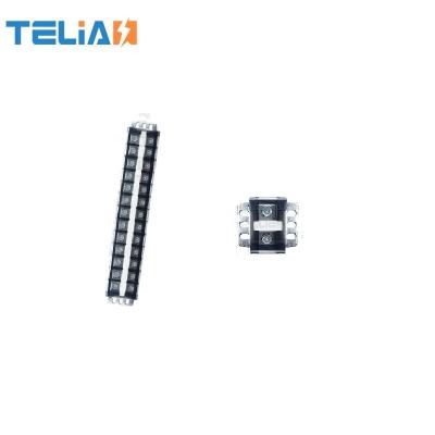 China CE ISO9001 Electrical Terminal Block Wire Connector Electrical Appliances 80A 600V RoHS Double Row Terminal Block for sale