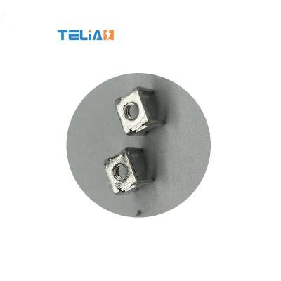 China Electrical Appliances 50A Solder Copper Terminal, PCB Wire Connector M4 Screw Terminal Block, Large Current Pressure Riveting Nut Terminal for sale