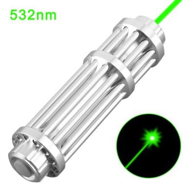 China High Power Green 1MW 532nm Laser Pointer Militar Burning Beam Light for sale