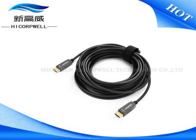 Cina Cavo a fibra ottica di Hdmi dell'alta di definizione interfaccia di multimedia, OD cavo lungo di 5.0mm * di 3.0mm Hdmi in vendita