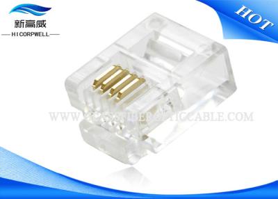 Cina Cavo di lan di Ethernet del connettore RJ45 8p8c Cat5/rendimento elevato connettore di Cat5e UTP in vendita