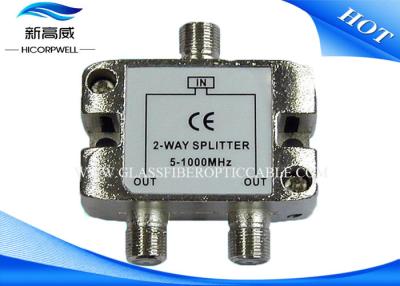 China TV 2 Way HDMI AOC Cable RF Tap Catv Splitter Low Insertion Loss ISO9001 Approved for sale