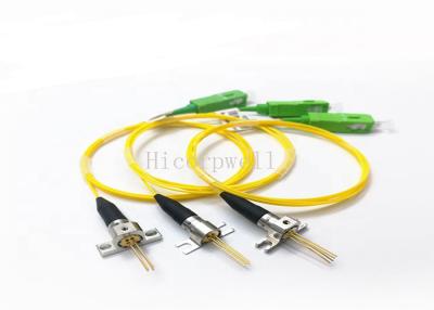 China Módulo coaxial SM 9/125um del diodo láser de la coleta de la fibra óptica 1550nm de FC/de APC en venta