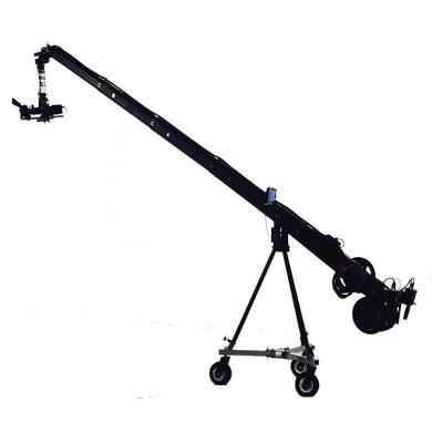 China 10m 2-Axis motorisierten Schwinghebel DV Neigungs-Kopf-Video-Jimmy Camera Jib Crane-Dreiecks elektronisches Steuerjimmykranbalken zu verkaufen