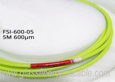 China La fibra del laser 5meters FSI-600-05 FSI-400-05 de la fibra de la energía telegrafía la longitud de onda 600um del cable del laser del poder más elevado en venta