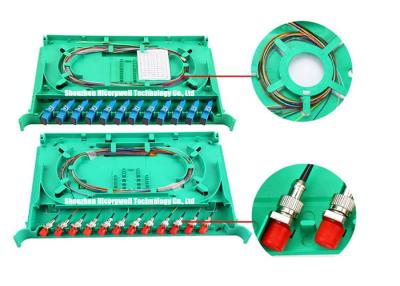 China 12 Portart FTTH-Faser-Optikanschlusskasten faser-Schalttafel Sc LC FC zu verkaufen