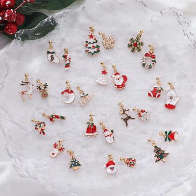 China Gift Hyperbole ROXI 2021 Christmas News Female Elk Bells Elk Earrings 925 Silver Needle Earrings For Women for sale