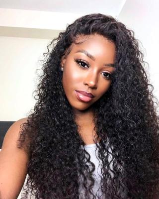 China Brazilian Kinky Curly Body Wave Hair Wigs Lace Front Human Hair Wig Remy To Lace Front Wigs For Women Low Ratio 120 30 the 32in for sale