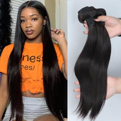 China Straight Virgin Hair Bundles Hair Extensions Free Sample Brazilian Hair Bundles Wholesale Cheap Natural Brazilian Mink 100 Top OEM for sale