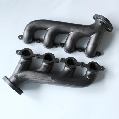 China Cast Iron LS Interchange Exhaust Manifold For Chevrolet LS LS2 LS3 4.8L 5.3L 6.0L for sale