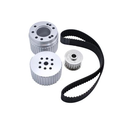 China Water Pump SBF 302 351W Small Block Ford Billet Aluminum Belt Drive Long Pulley Kit 289 for sale