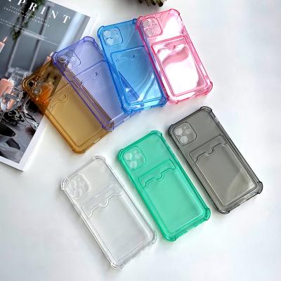 China Anti-fall cell phone bags and for iphone 7 pro business clean cover max colors candy TPU silicone for iphone 11 pro for sale