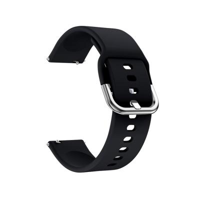 China 22mm Rubber Watch Strap For Xiaomi Color Watch Silicone Watch Band For Xiaomi Haylou Solar LS05 For MI Band for sale