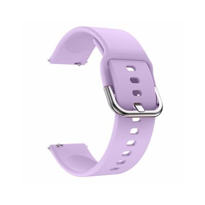 China 22mm Silicone Rubber Strap For Huami Amazfit Replacement 2 Strap Strap GTR Watch Band For Xiaomi MI Watch Color for sale