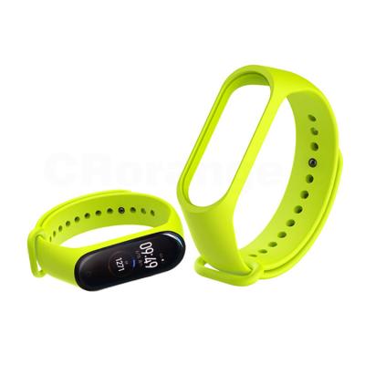 China Rubber For Xiaomi Band 6 Strap Soft TPU For Men Women MI Band 3/4 5/6 Strap for sale