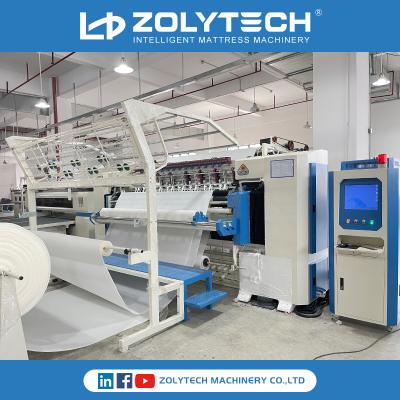 Cina macchina piena preziosa di iso di 80mm Max Computer Mattress Quilting Machinery servo in vendita