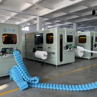 China Maschine 150pcs/Min Computerized Mattress Spring Coiling für Matratzen-Netz-Taschen-Frühlings-Höhe 100-250mm zu verkaufen