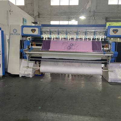 China WV15 1500rpm computerized quilting machine chain stitch for quilts ZOLYTECH mattress machinery for sale