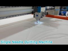 3000rpm Single Needle Quilting Machine Low Noise Windows System