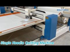 Windows XP Single Needle Quilting Machine 3000rpm Low Vibration