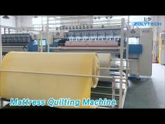 Multi Needle Mattress Quilting Machine VFD 3 Phase Safety Infrared