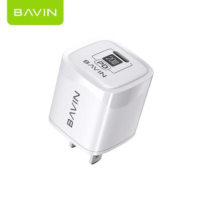 China BAVIN PC251 Mobile Phone PD 20W Fast Charger Adapter Fast Charging Charger For iPhone 13 for sale